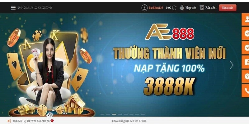 Review chi tiết về sân chơi AE888